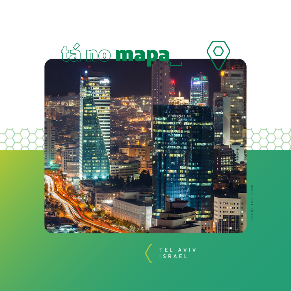 Tá no mapa Vibee: Tel Aviv