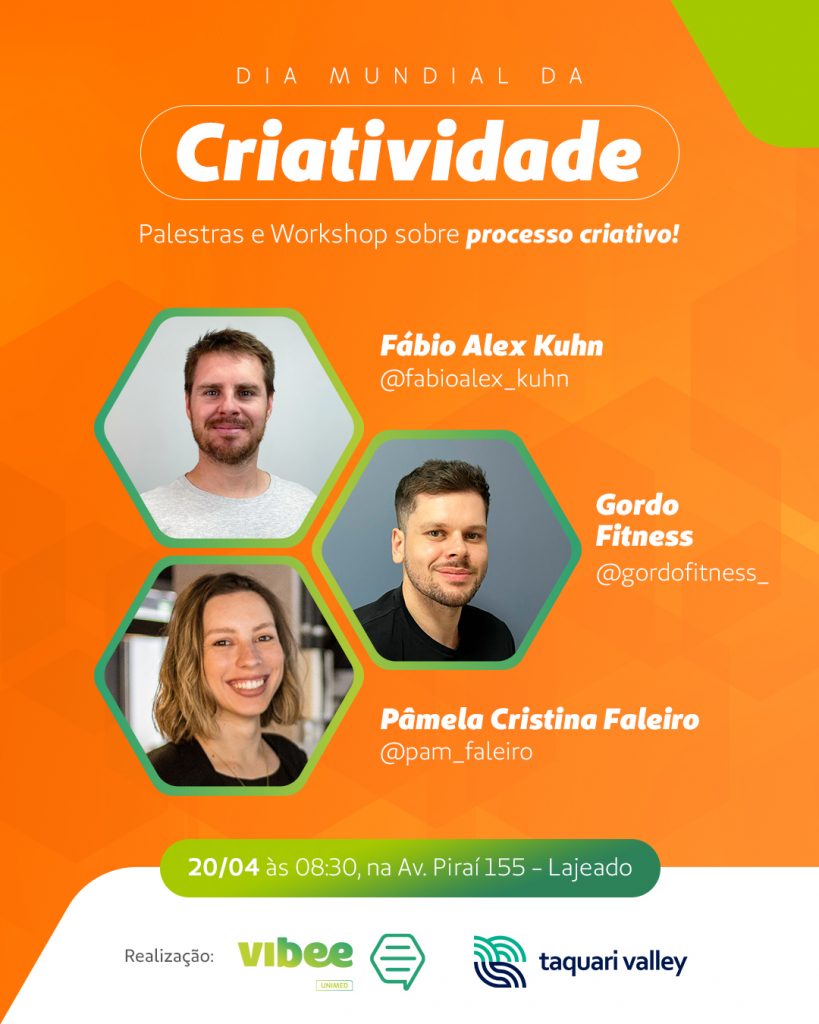 Vibee Unimed promove evento especial sobre o Dia da Criatividade